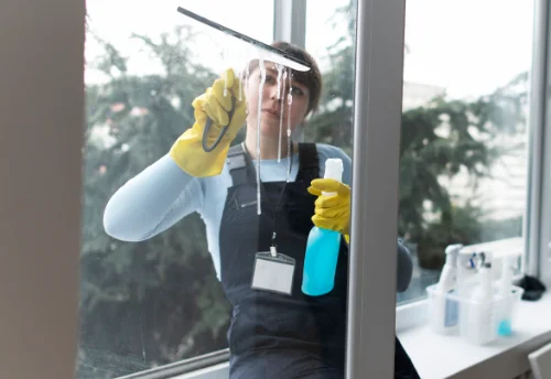 Nettoyage de vitres intérieures et extérieures à Lavilledieu